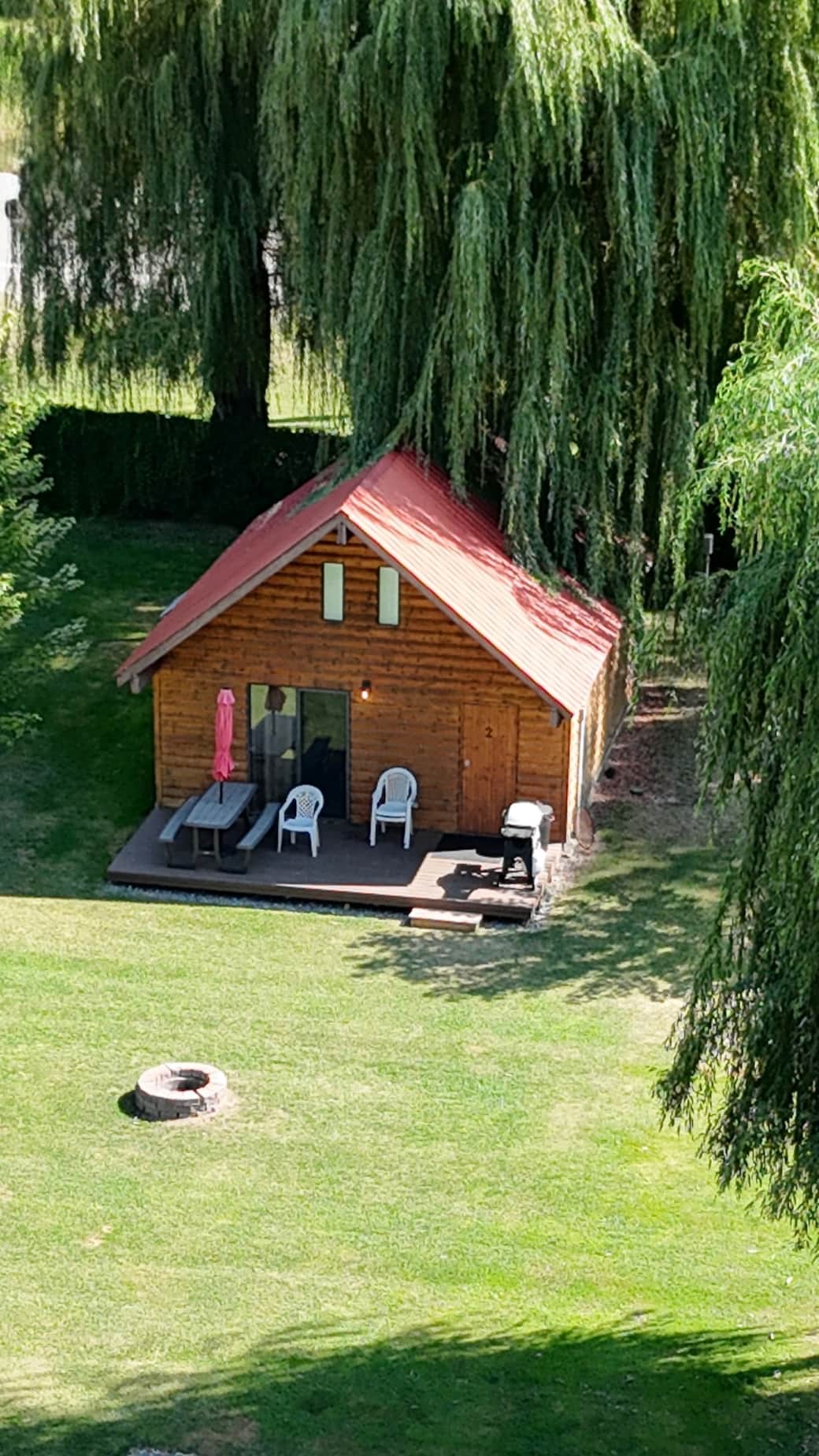 Private Deck with BBQ