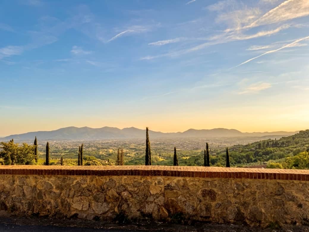 Vista dall'ingresso Vista dall'ingresso