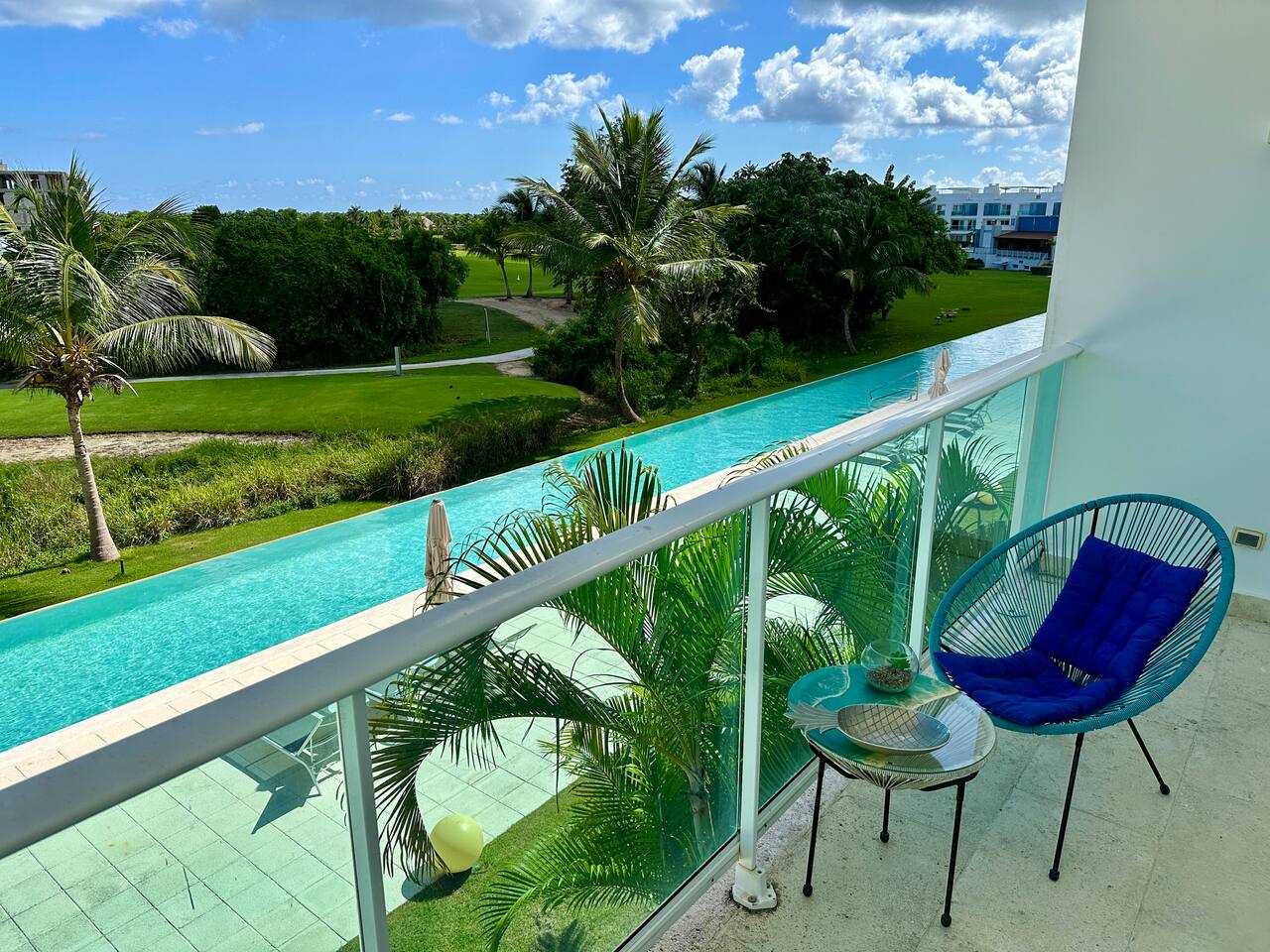 2nd floor 2BR Pool front Cana Rock Condos