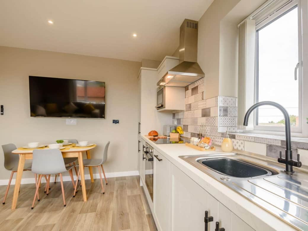 Kitchen and Dining area Kitchen and Dining area