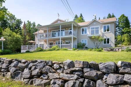 Vue extérieur du chalet 