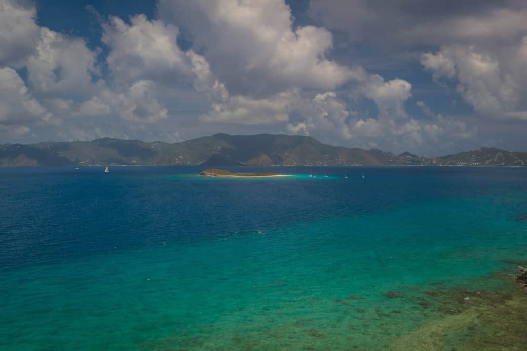 Views of Sandy Cay and Sandy Spit from the Deck