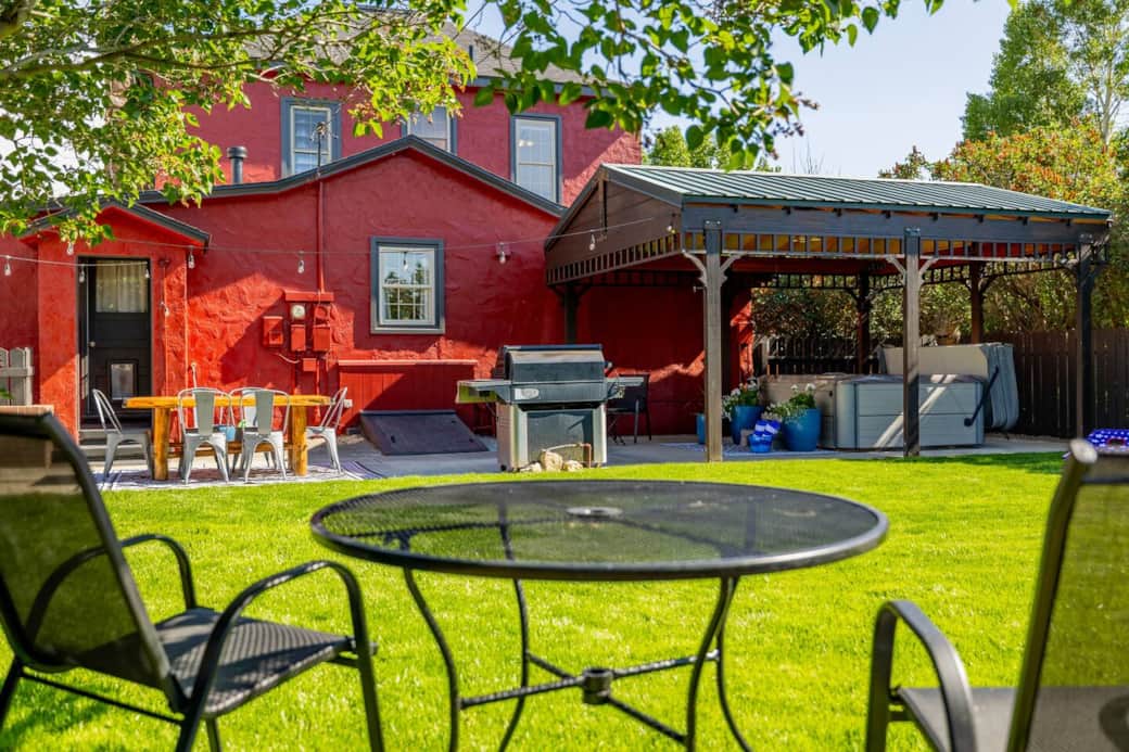Peaceful backyard