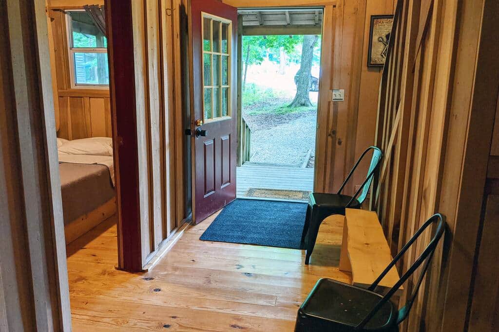 Welcome to Cabin 7 at Bill Monroe Music Park & Campground.