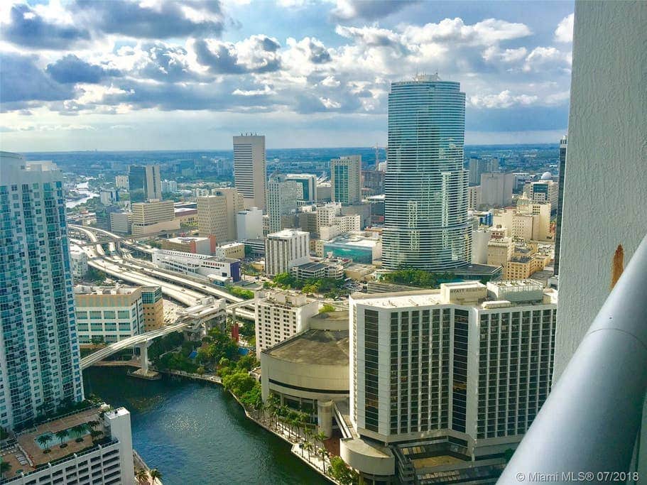44th floor balcony view