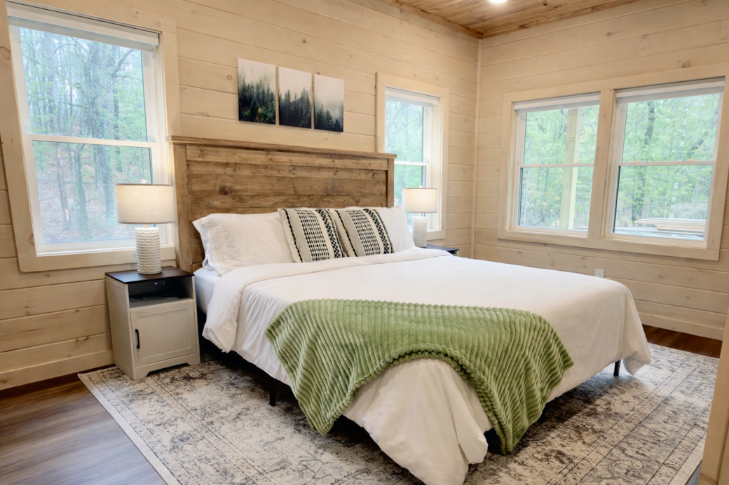 Master bedroom King bed 