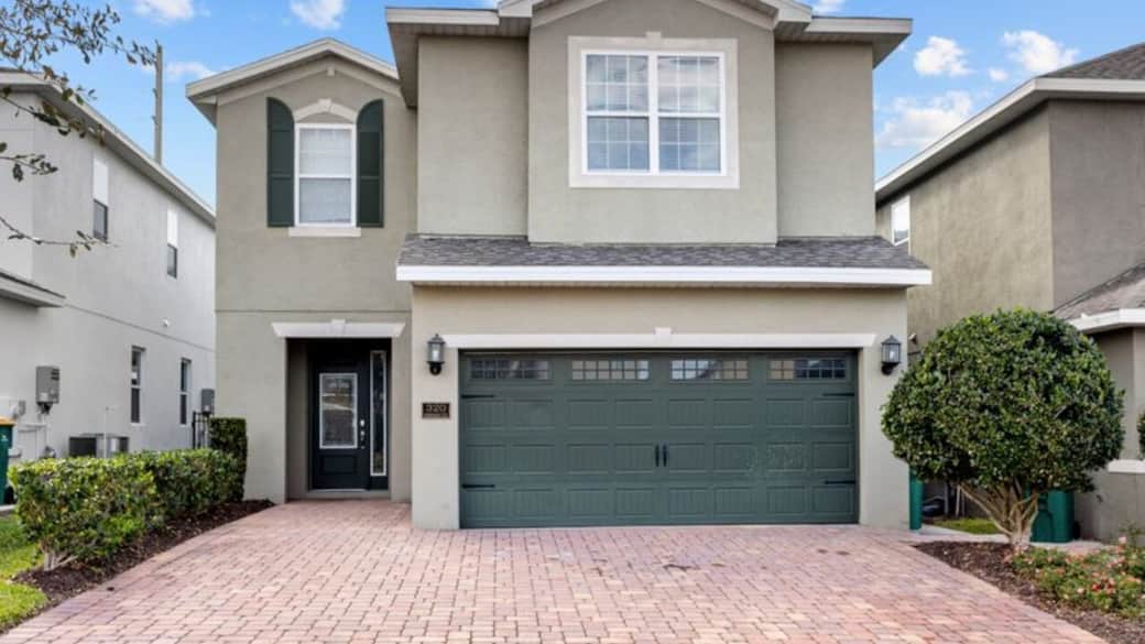 - Welcoming six-bedroom villa with private driveway and two-car garage