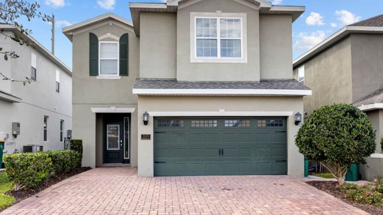 - Welcoming six-bedroom villa with private driveway and two-car garage