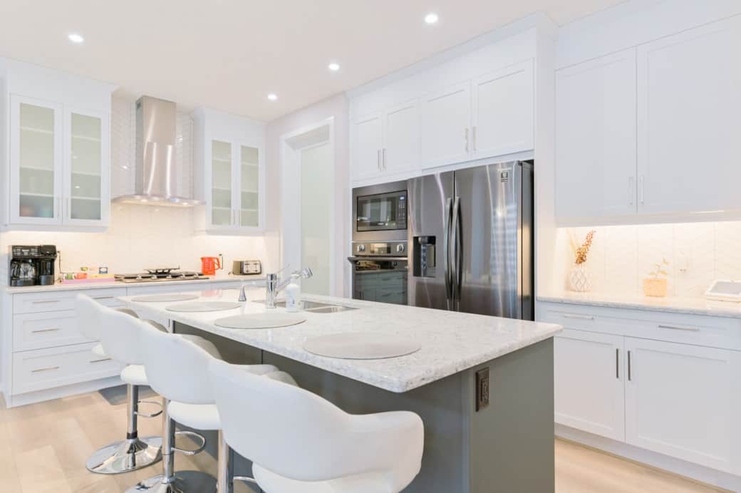 This stunning kitchen comes equipped with top of the line appliances, and is fully stocked with everything you could need in the kitchen. This stunning kitchen comes equipped with top of the line appliances, and is fully stocked with everything you could need in the kitchen.