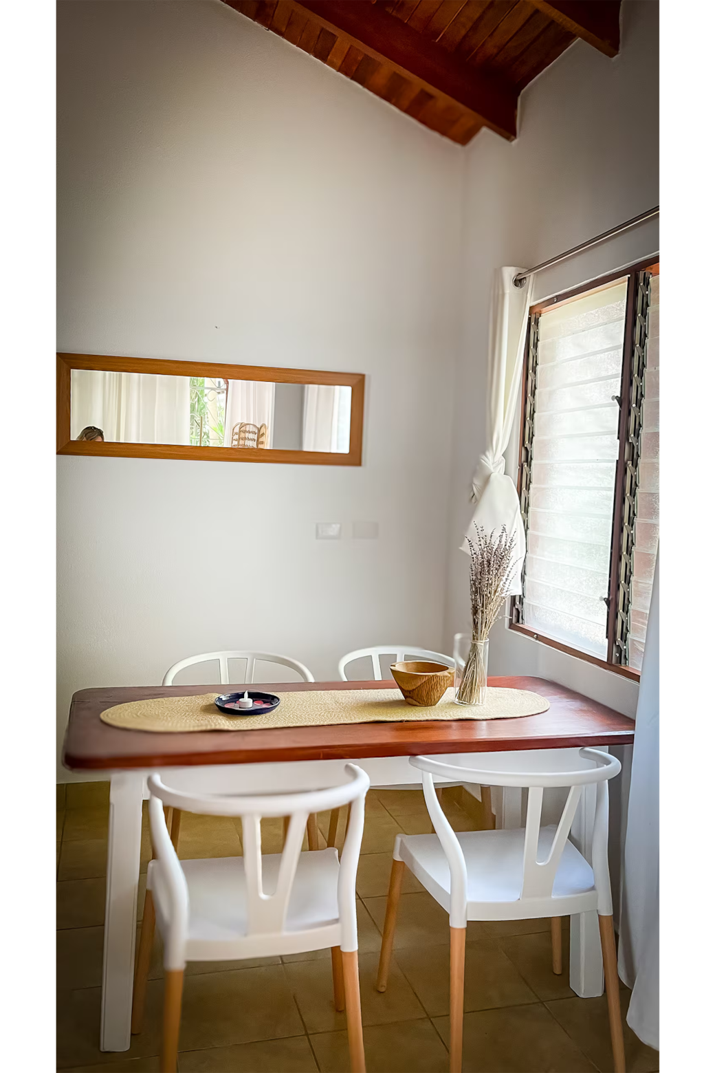 Playa guiones surfside nosara kitchen table