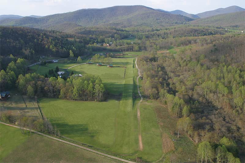 We have wide open spaces