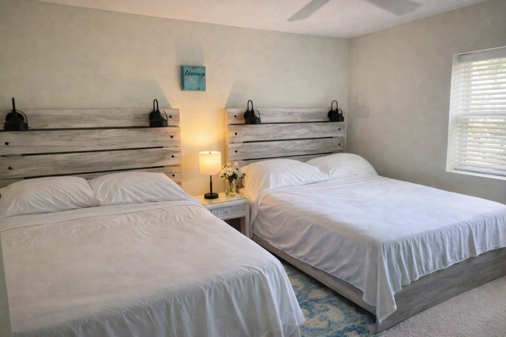 Guest Bedroom with Two Queen Beds