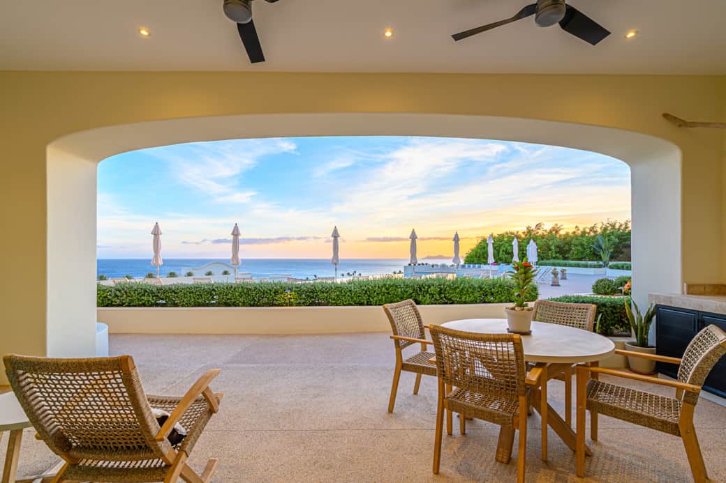 OUTSIDE DINING SPACE