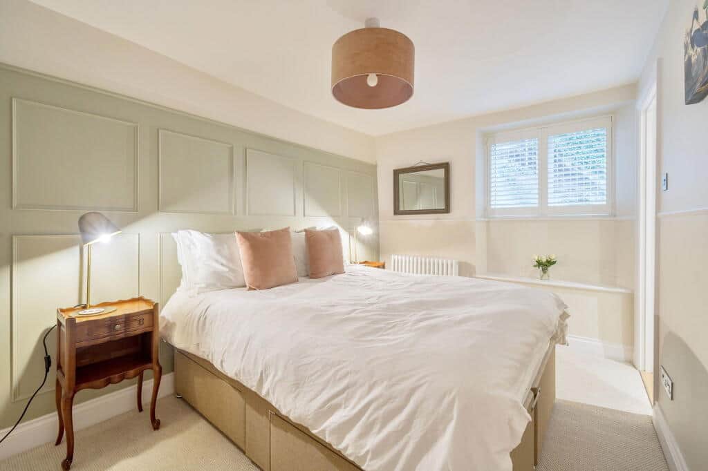 The second bedroom with ensuite 
