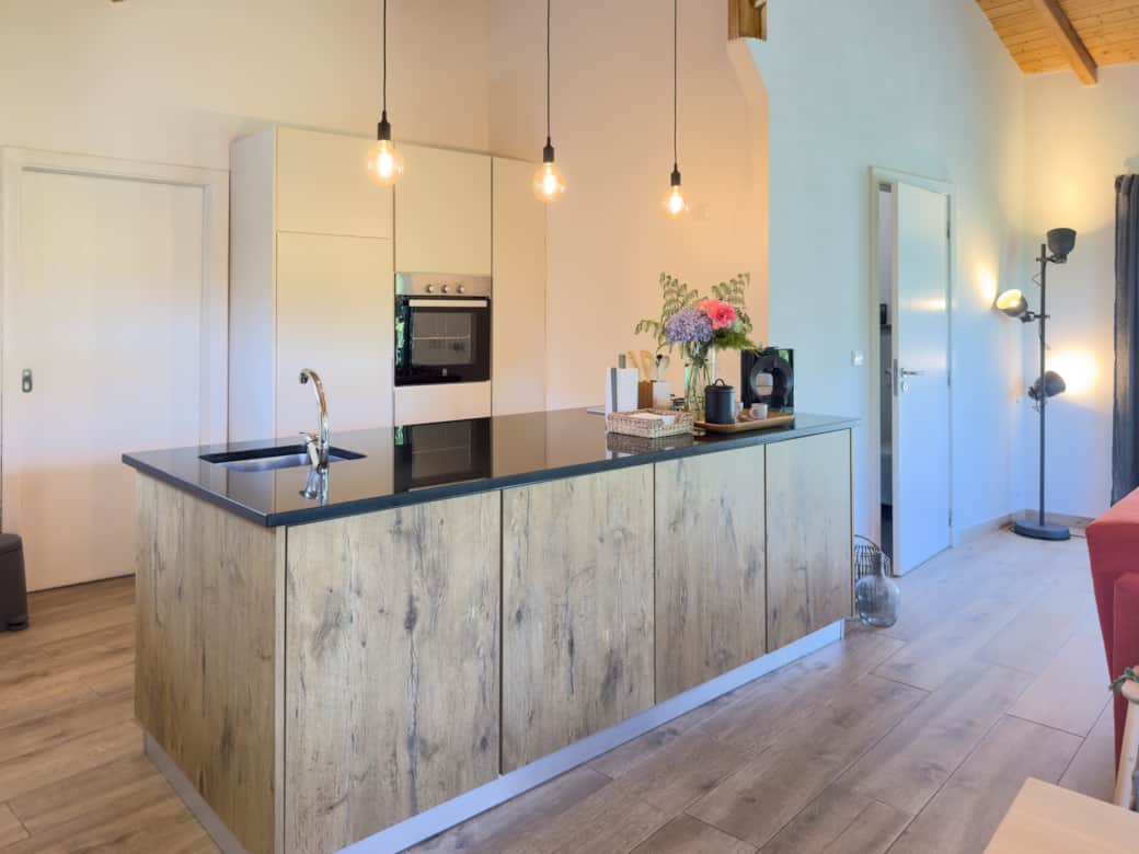 Cozinha em conceito de openspace 