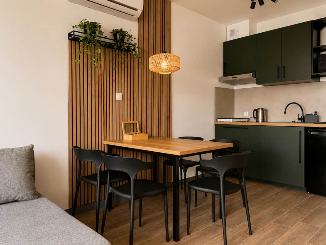 Kitchen with Dining Area