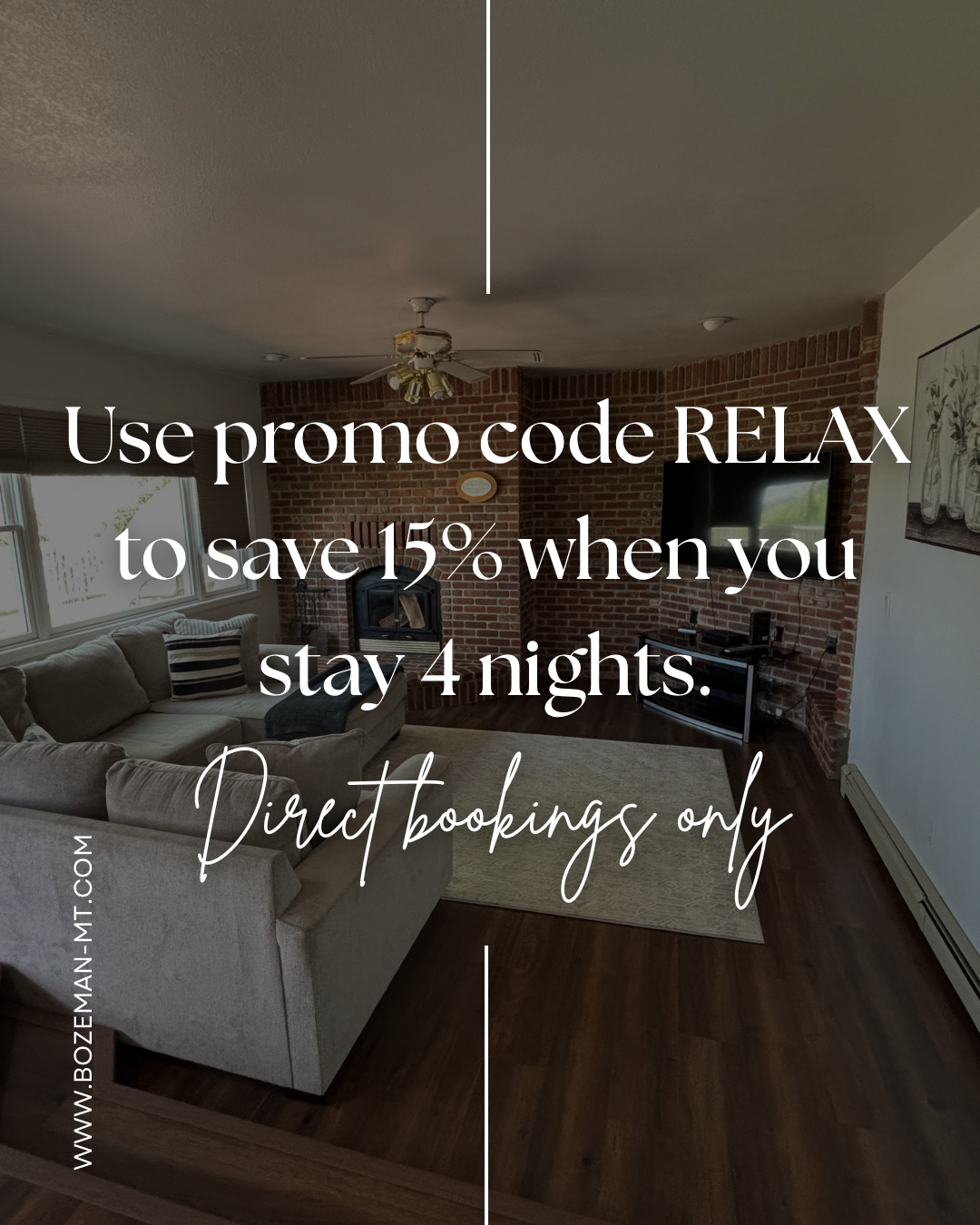 Stay 4 nights during select dates and get 15% off your direct booking!