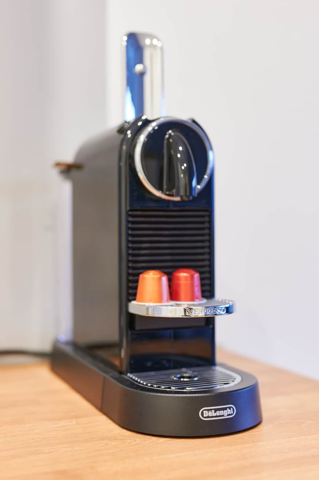 Kaffeemaschine im Zimmer Kaffeemaschine im Zimmer