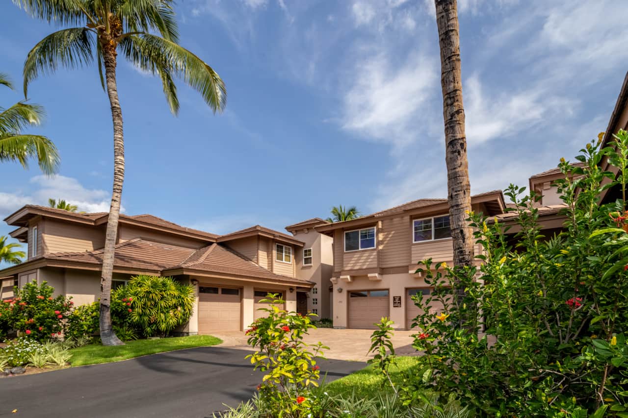 Waikoloa Colony Villas landscaped resort exterior