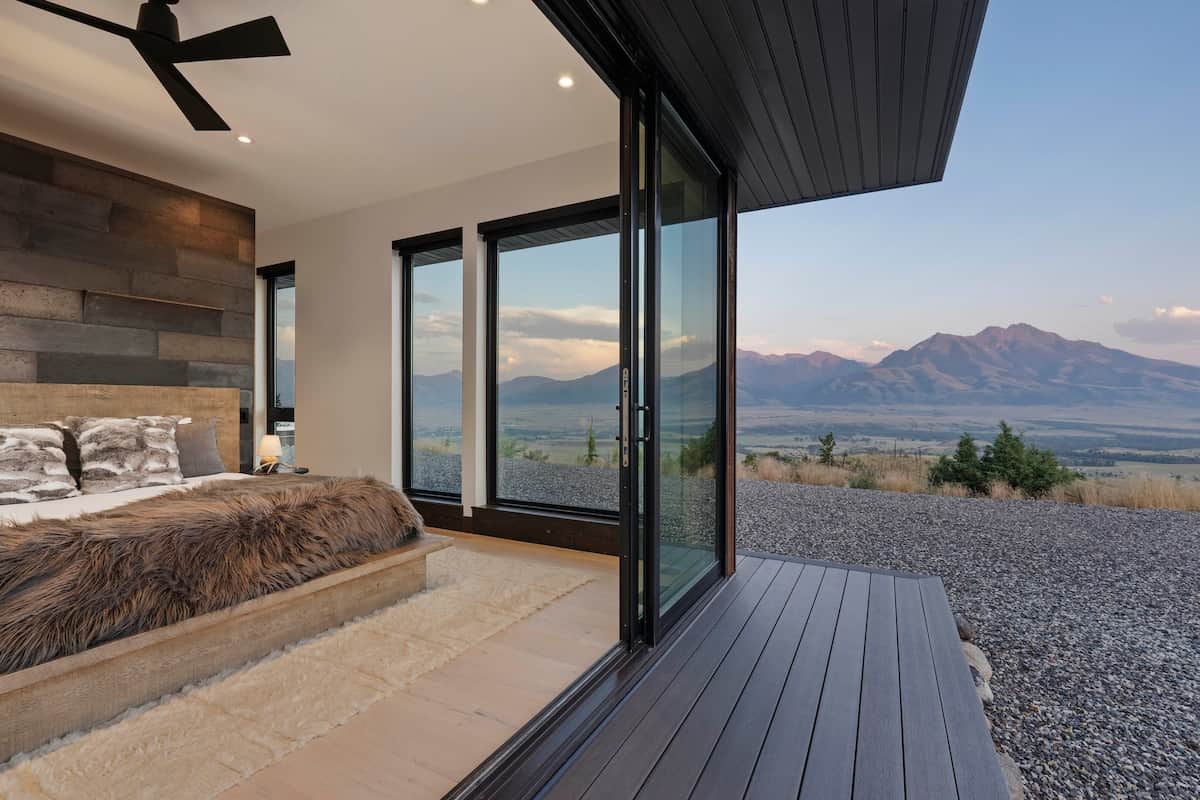 Retire to the seclusion of the private master wing, where a King Tempur-Pedic and RH reclaimed…