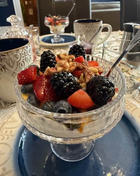 breakfast, parfait 
