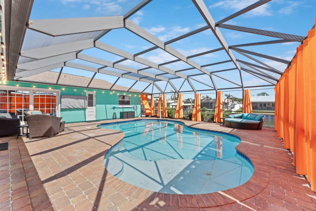 Enjoy the pool and hopefully some dolphins will swim by