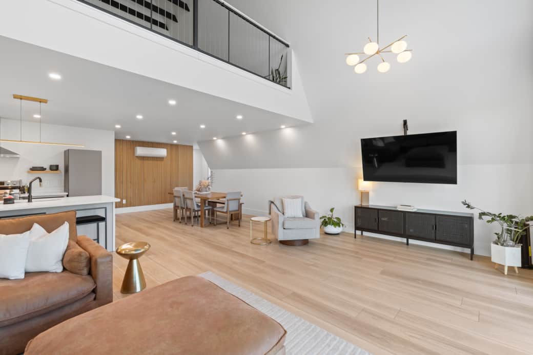 Living Room + Entertainment Center