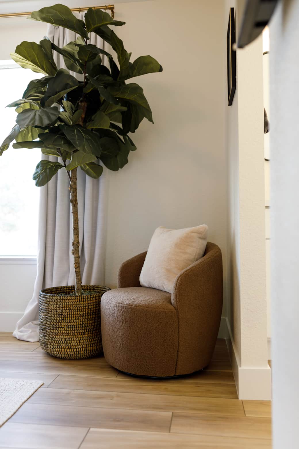 Master Bedroom with Chair 