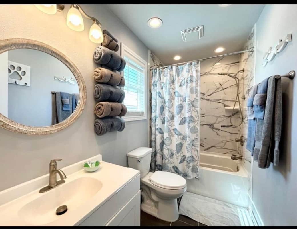 Master bathroom