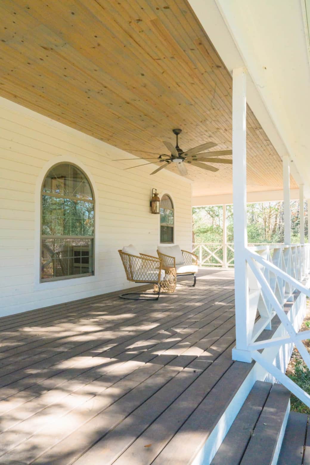 Wrap around porch