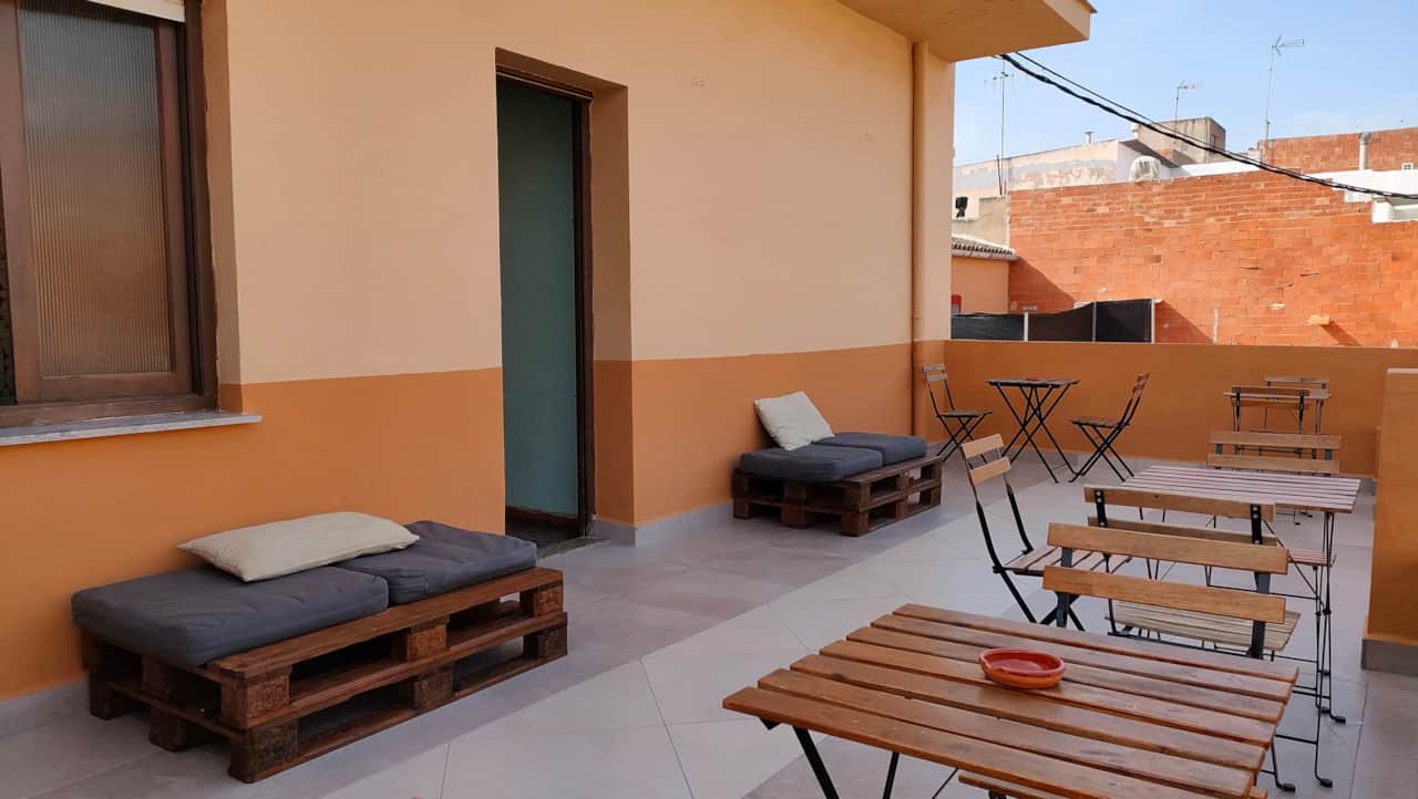 Terraza común 