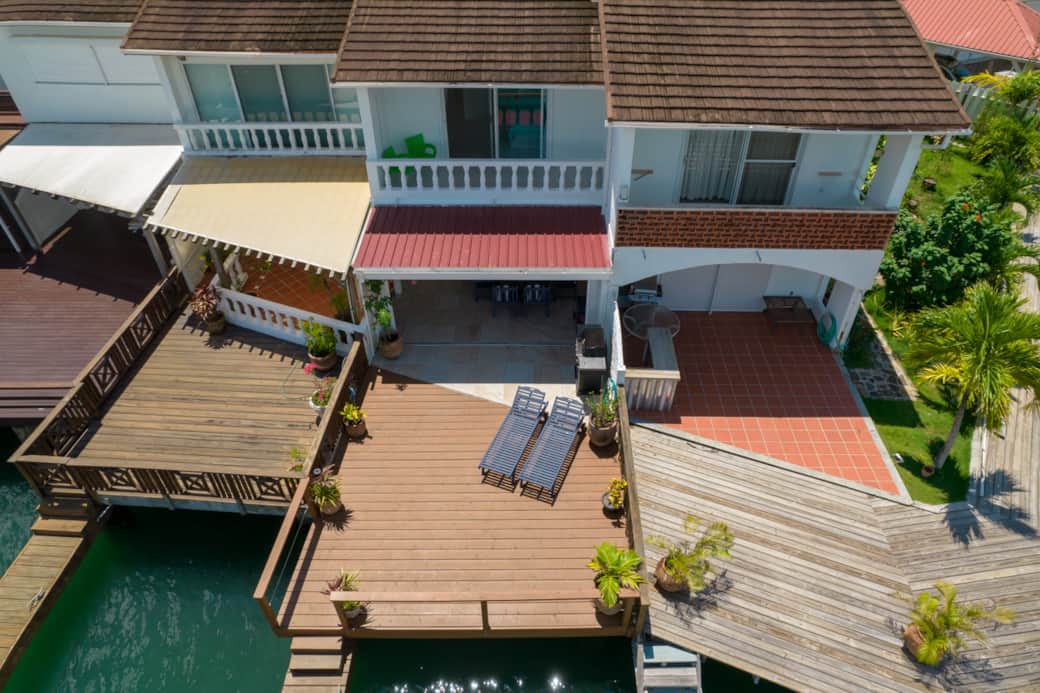 Aerial View Of Deck Aerial View Of Deck