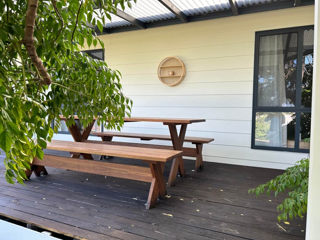 Front deck Front deck