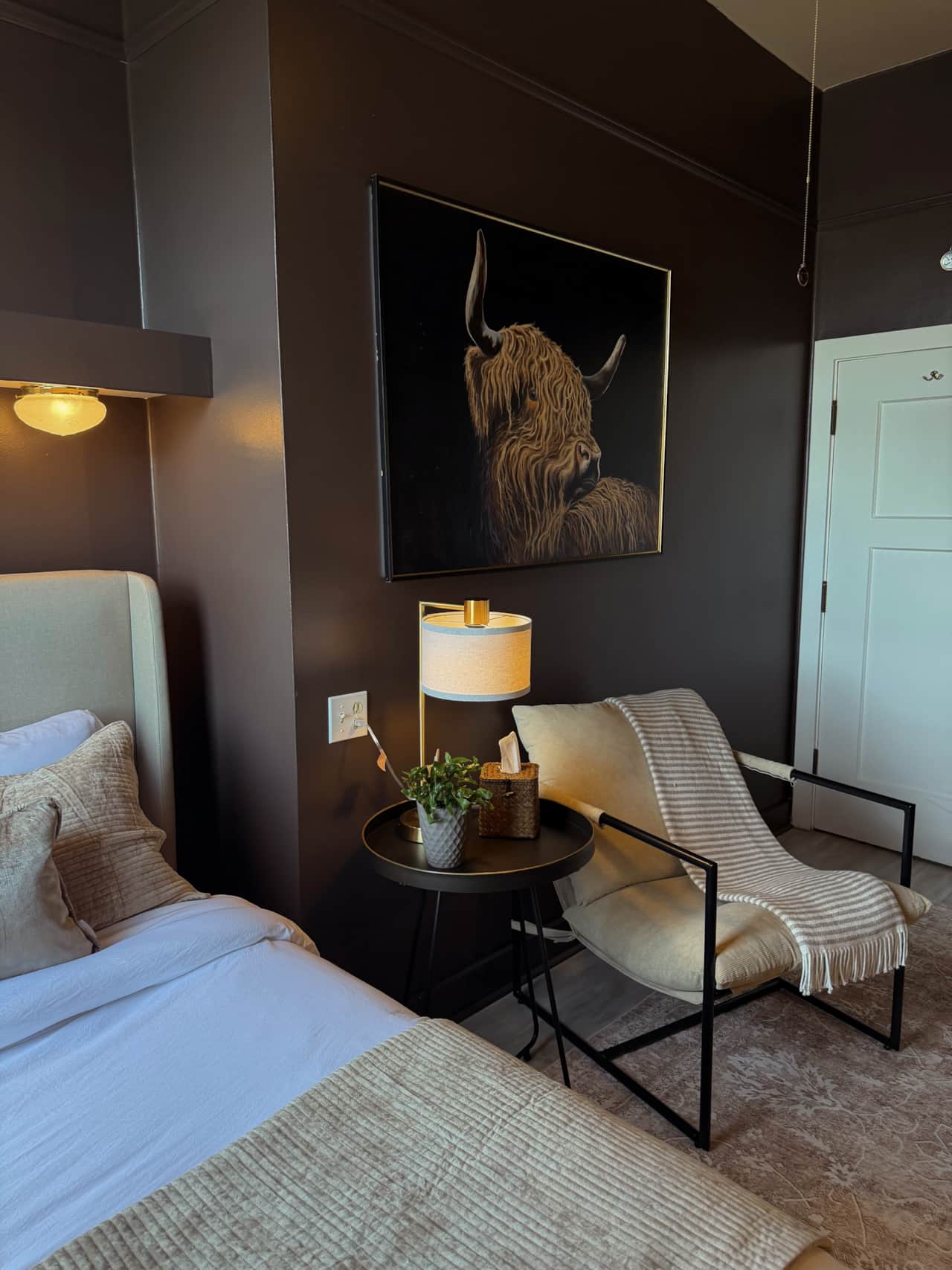 In room seating area