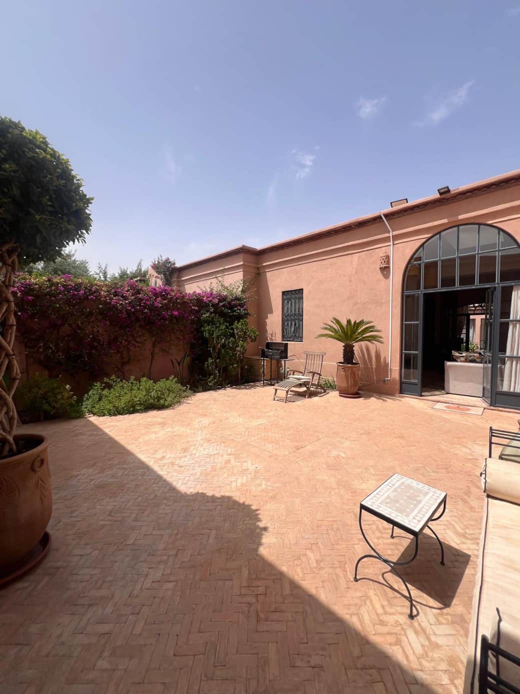 Villa-volubilis-marrakech extérieur terrasse