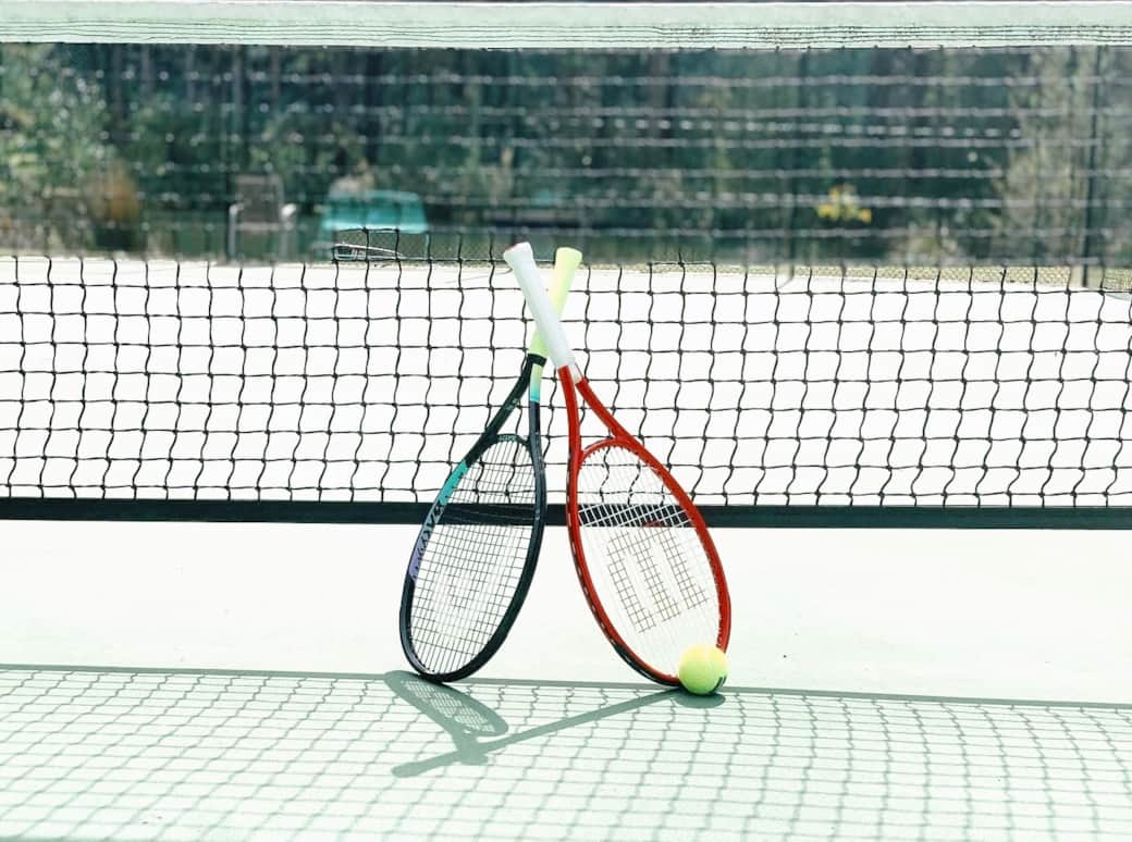 Private Tennis Court and Basketball