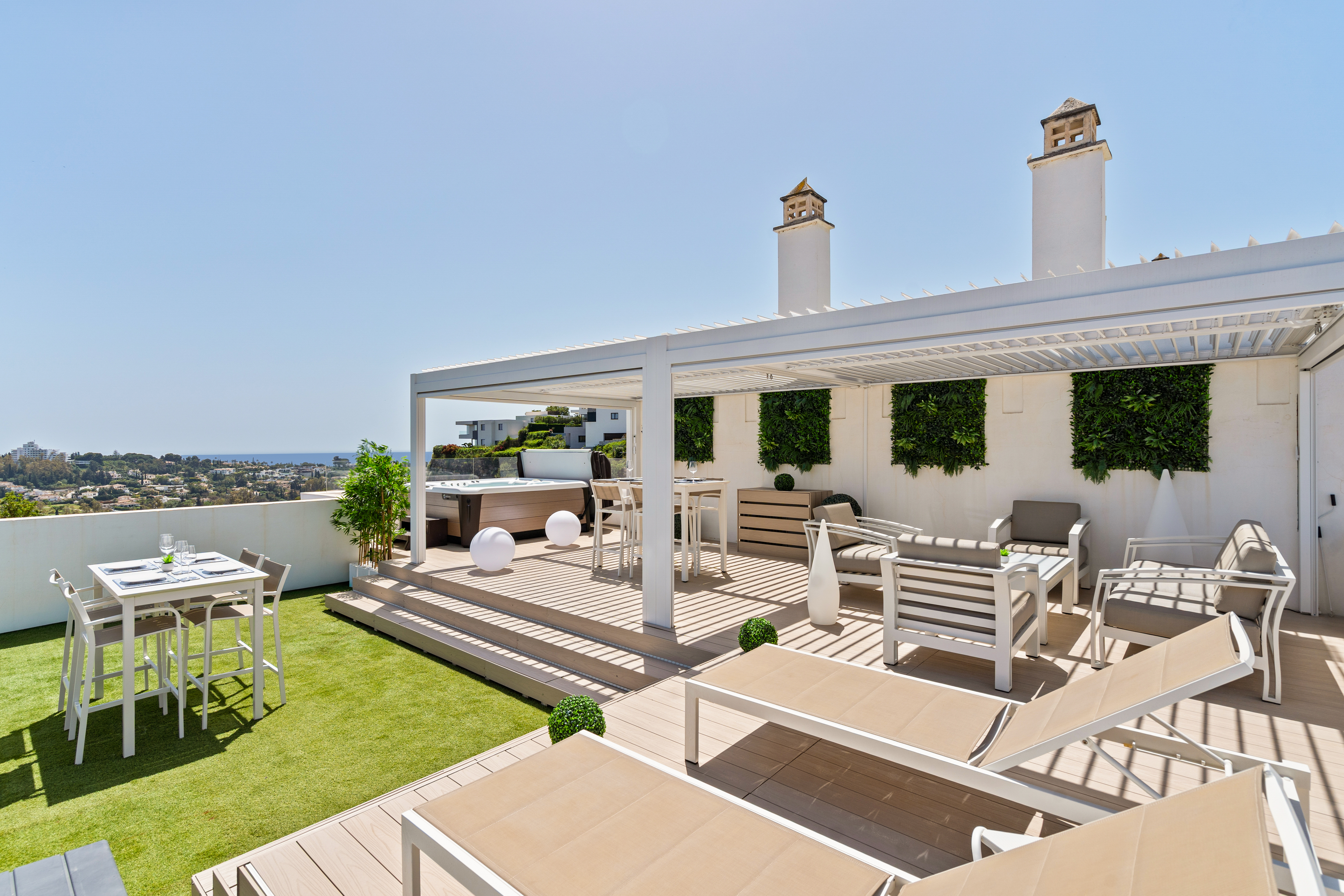 RDR498 - Amazing Penthouse Paraiso Pueblo with hottub