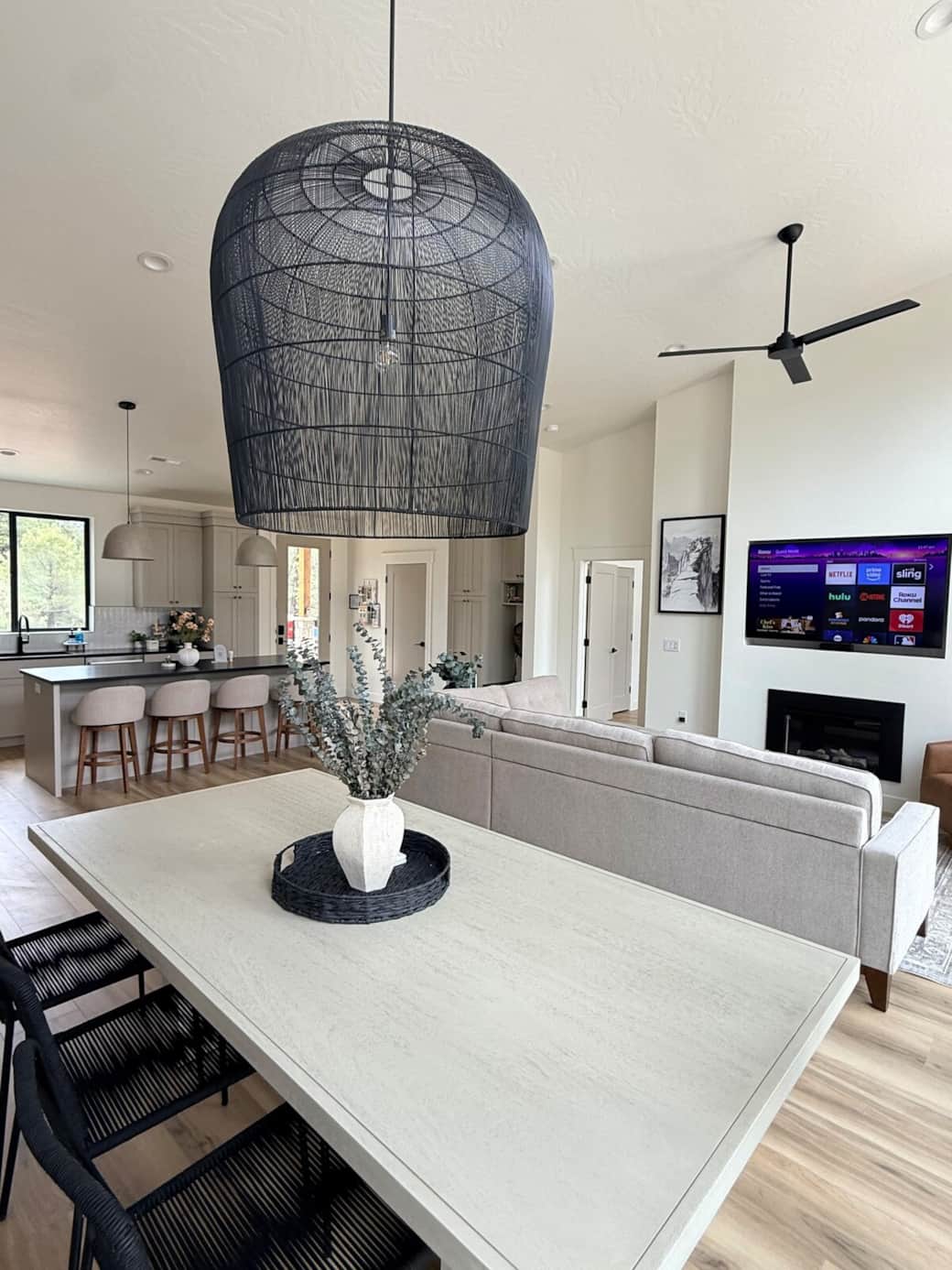 Open concept living