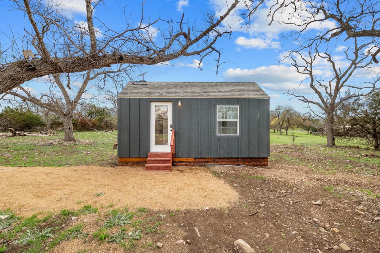Exterior: Charming getaway with easy access and nature at your doorstep! Enjoy serene views!