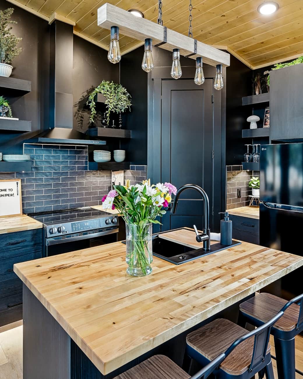 Thoughtfully stocked kitchen for cooking, baking, or  meals.