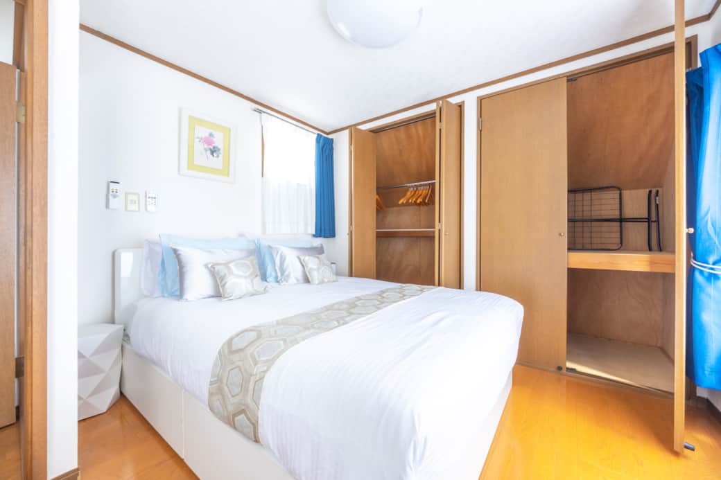 Unpack and feel at home with ample closet space and elegant simplicity