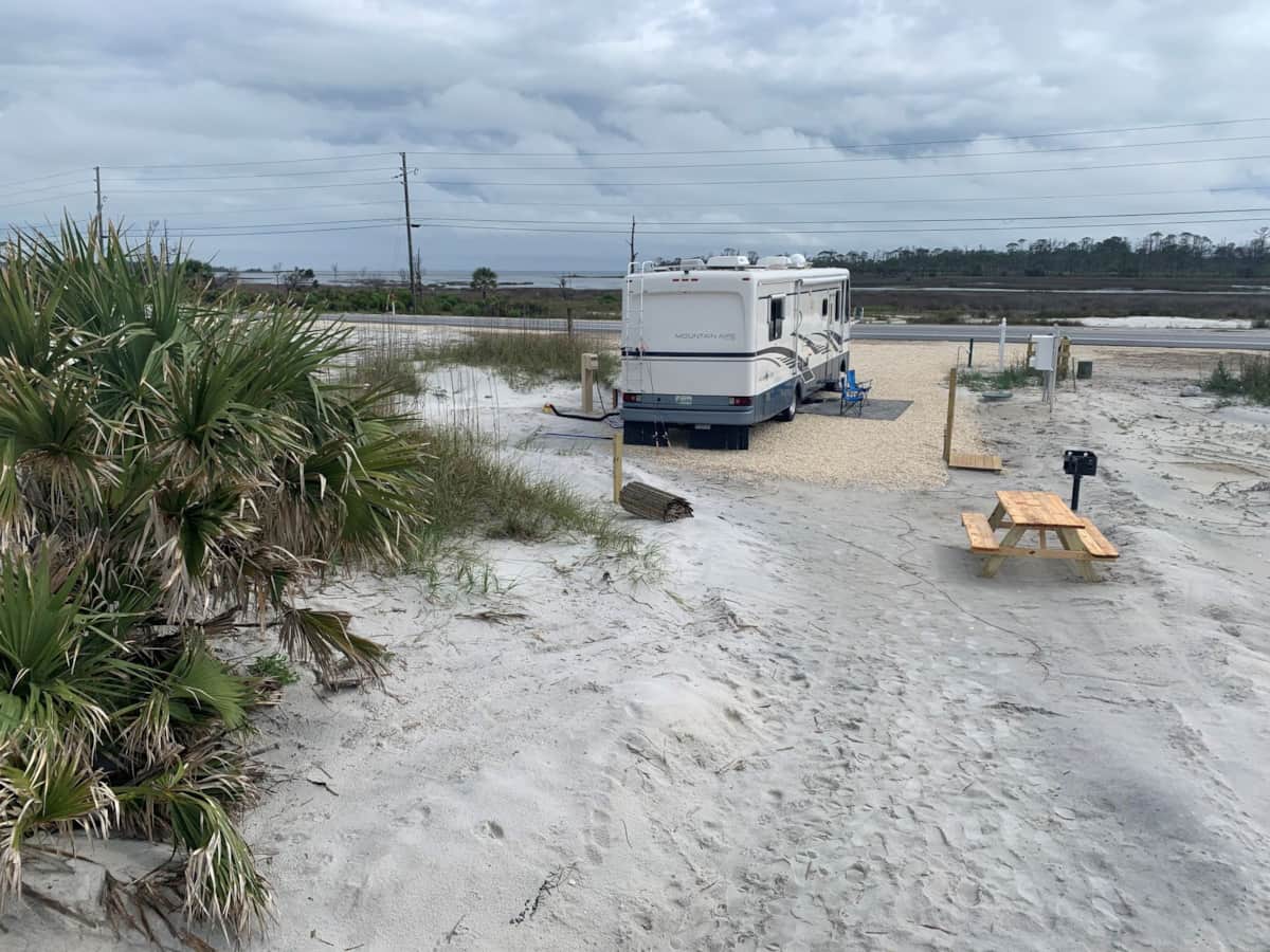Home Cape San Blas Beachfront RV