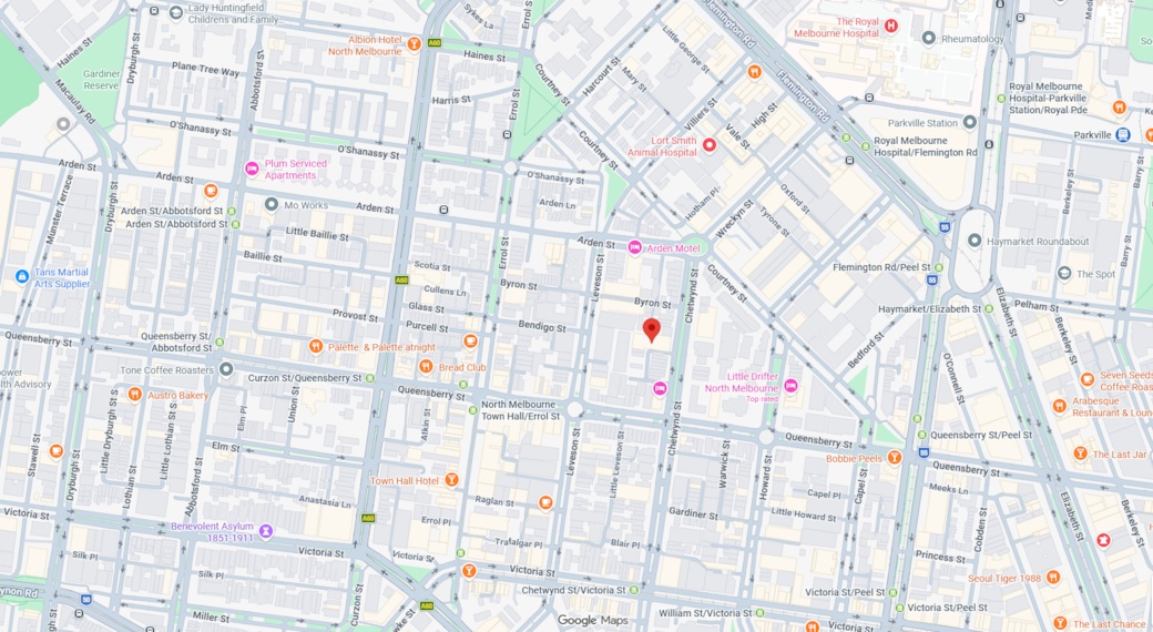 Map of the property location