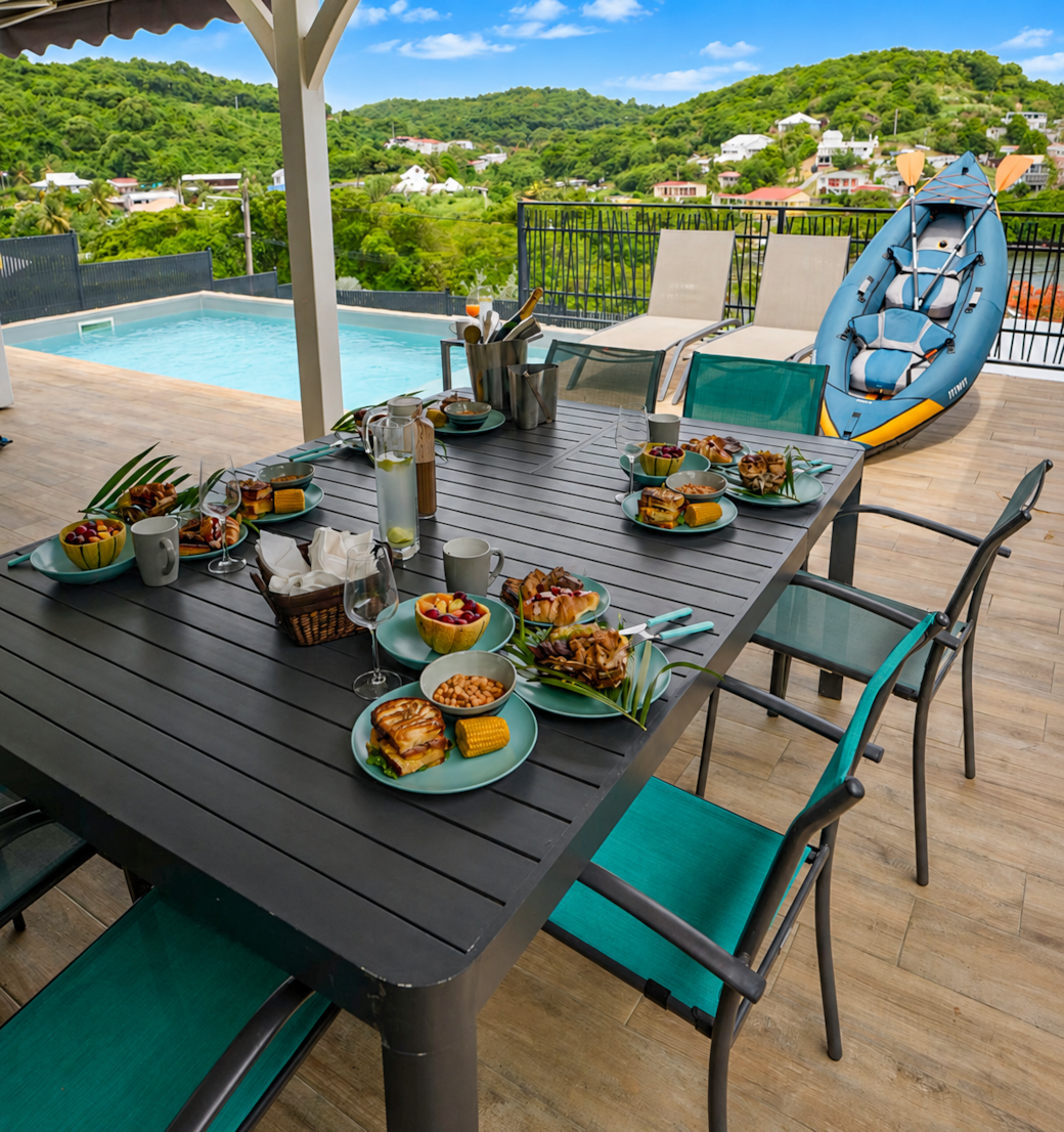 Coin repas - terrasse