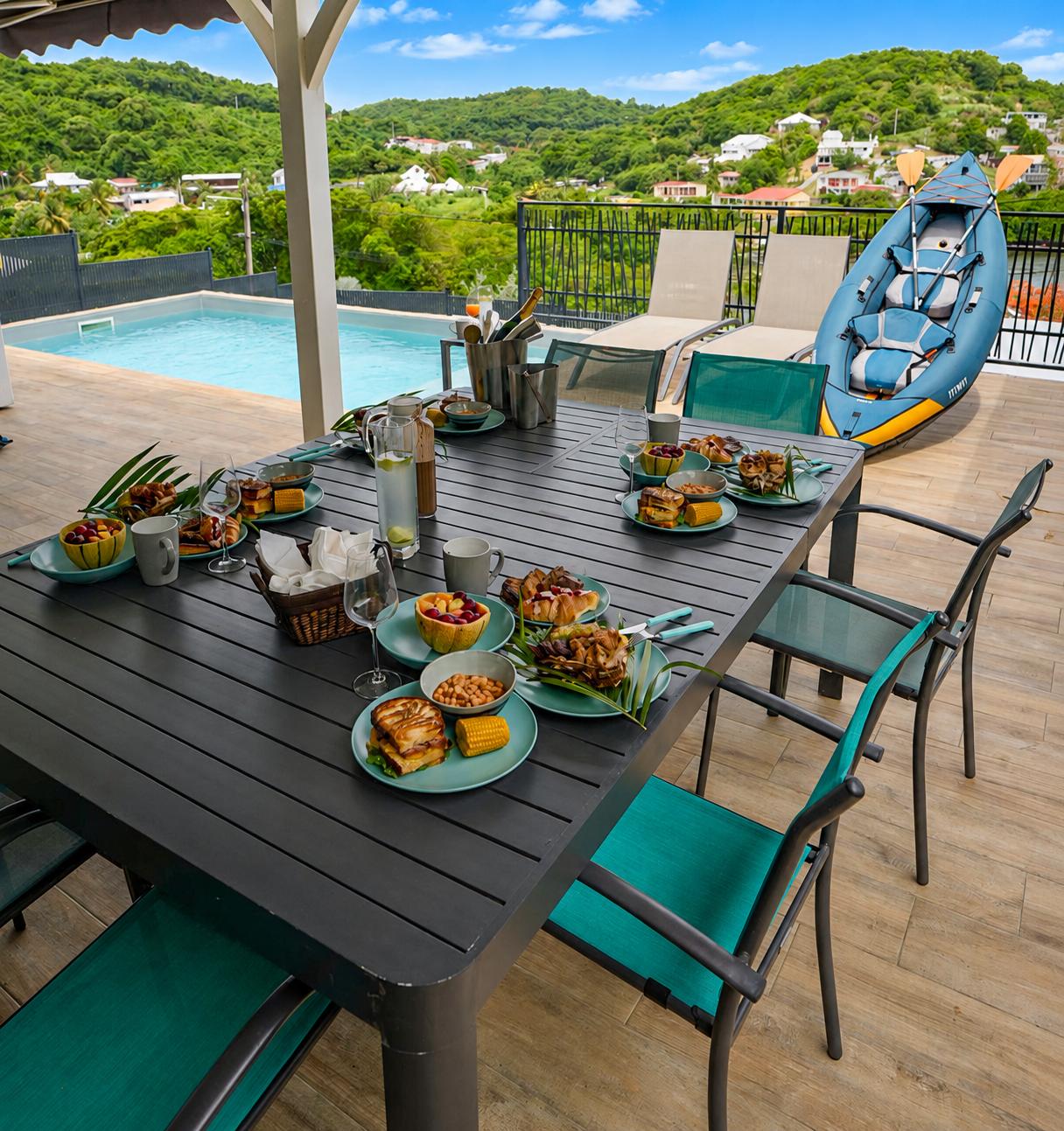 Coin repas - terrasse