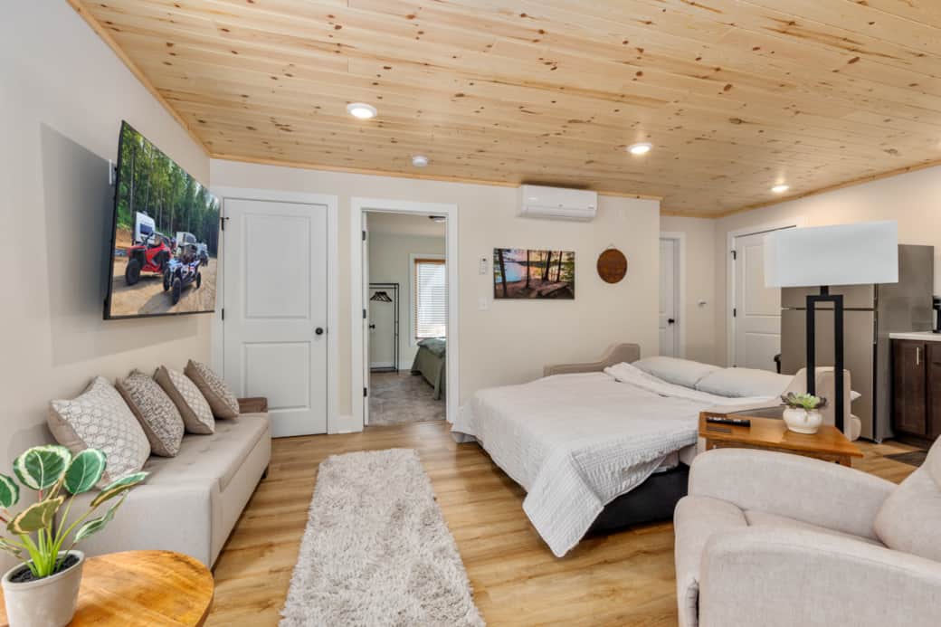 Living Room with Pull out bed