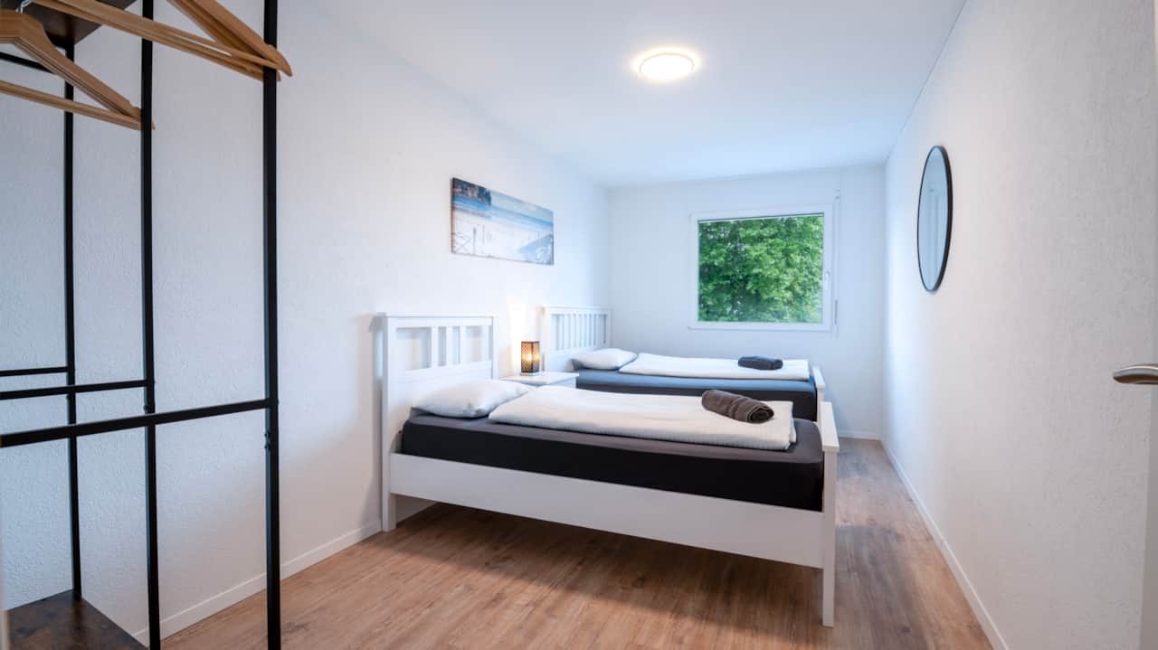 Bedroom 3 - Double and Single Bed