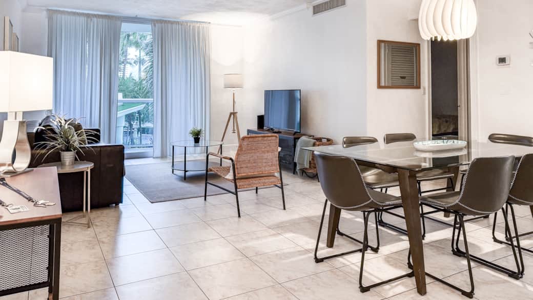 Comedor y sala de estar