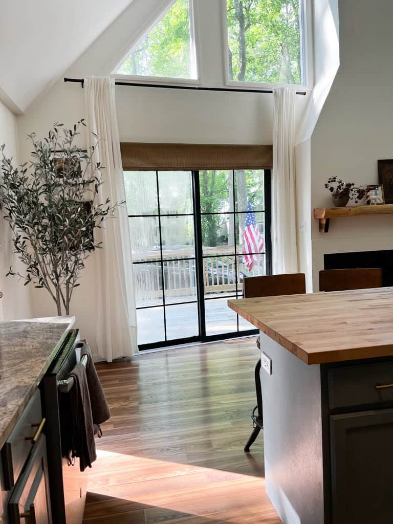 Left slide door