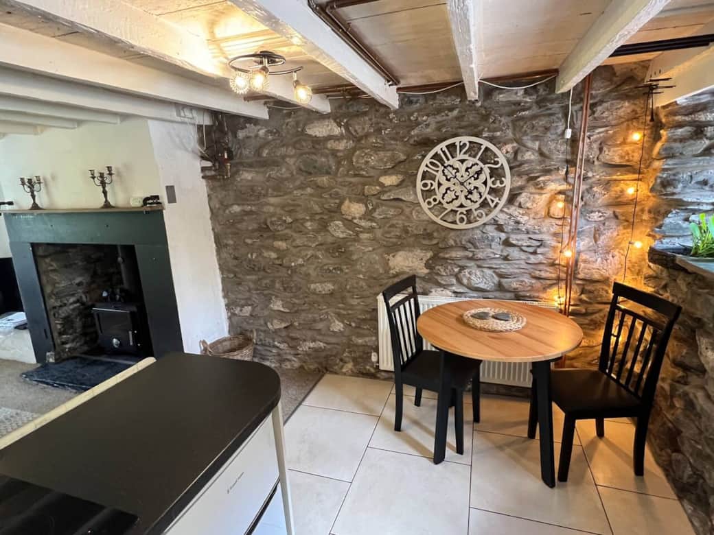 Dining table and chairs